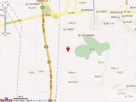 绿城腊山御园位置图